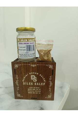 Meşhur Bucak Salebi,dilek Salep,salep 50g Hediye Kutulu,saf Salep
