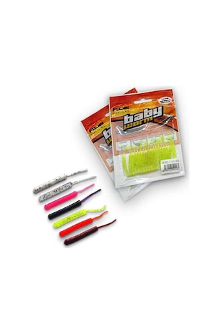 Fujin Baby Worm 5.2 CM Floating LRF Silikonu