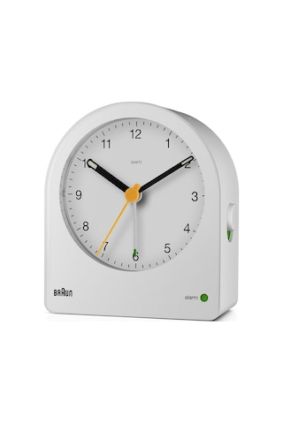 Braun Bc22w Beyaz Klasik Analog Alarmlı Masa Saati Brn.bc22w