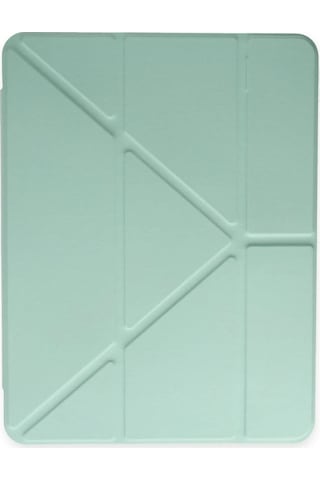 Cosmotex Newface iPad Uyumlu Pro 11 2024 Kılıf Kalemlikli Mars Tablet Kılıfı - Açık Yeşil