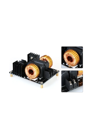 Geeroyoo 1000w Zvs İndüksiyon Isıtma Modülü, Tesla Bobini Güç Kaynağı, Düşük Voltajlı