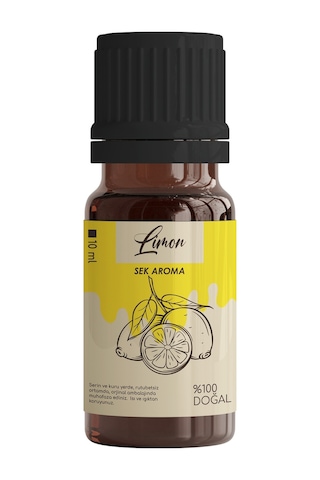 Sek Aroma Hazır Karışım Limon Kiti - Hazır Karşım Limon  Aroması 10 ML - 1 L Uyumlu