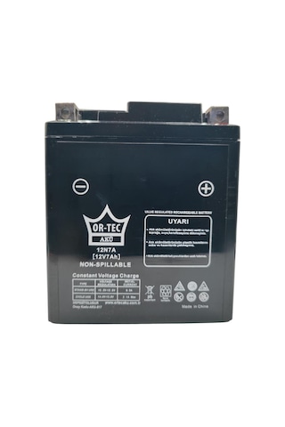 Ortec 12v 7ah 12n7l-bs Motosiklet Aküsü