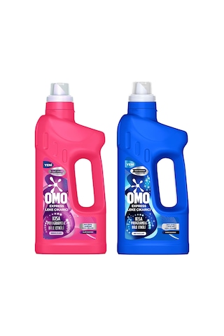 Omo Express Leke Çıkarıcı Renkliler 1000 Ml X1 + Omo Express Leke Çıkarıcı Beyazlar 1000 Ml X1 Diğer