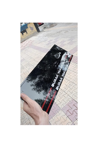Pleksi Plakalık Takım 2 Ad. - App Ve Normal Plaka İçin Alt Üst Pleksi Plakalık - Tüm Araçlara Uyumlu - 577507876