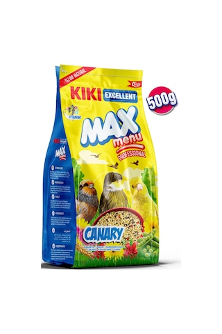 KIKI Excellent Kuş Max Menu Canary Kanarya Yemi 500 Gr. KB308
