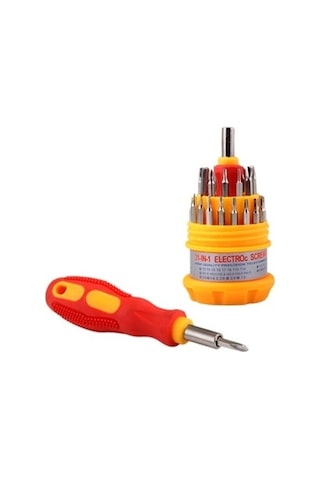 Makroyapı Mini Tornavida Çok Amaçlı Set 31 Parça