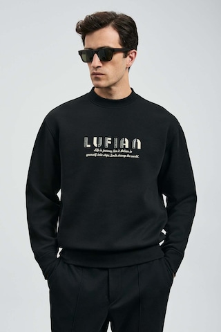 Lufian Oracle Siyah Erkek Sweatshirt 112030178 Siyah