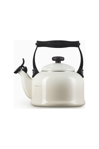 Le Creuset Geleneksel Islık Çalan Emaye Kaplı Çaydanlık, 2.1l Çaydanlıklar Meringue