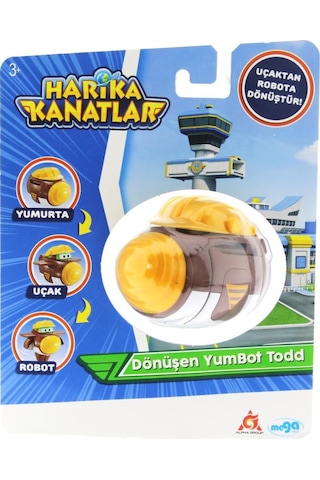 Harika Kanatlar Dönüşen Tekli Figür Yumbot Todd