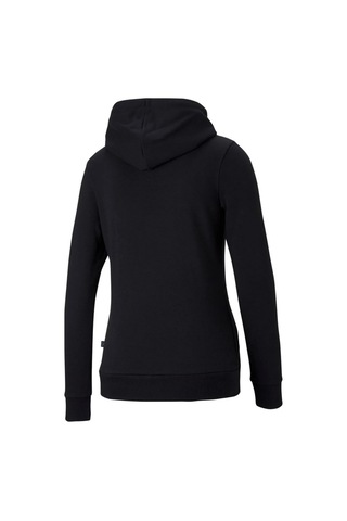 Puma Kadın Kapşonlu Ess Logo Hoodie Sweatshirt Siyah