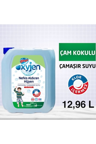 Bingo Oksijen Çam Kokulu Çamaşır Suyu 4 x 3240 ML