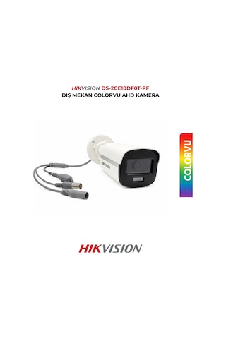 Ds-2ce10df0t-pf 2mp Colorvu Bullet Kamera Gece Renkli