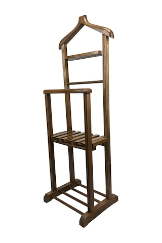 Melada Mobilya Gürgen İkili Ceviz Cilalı Sehpalı Dilsiz Uşak Ceviz