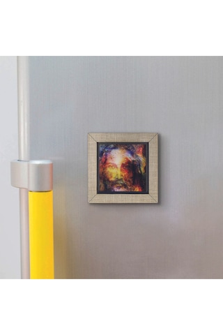 Hz. Isa Görseli Baskılı Mdf Magnet 7x7 215