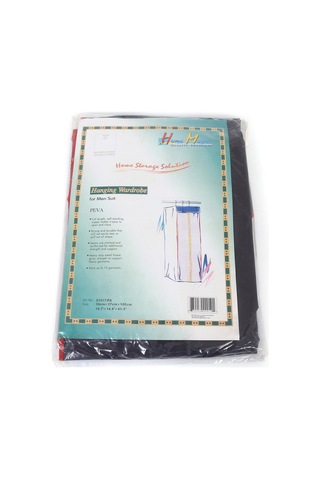 Sıa Gardrop İçi Asılabilir Elbise Dolabı Pvc Lacivert