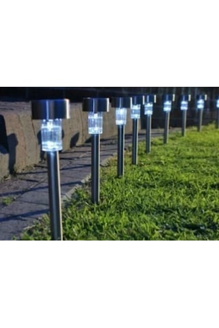 Kablosuz Solar Bahçe Lambası - 10 Lu Diğer