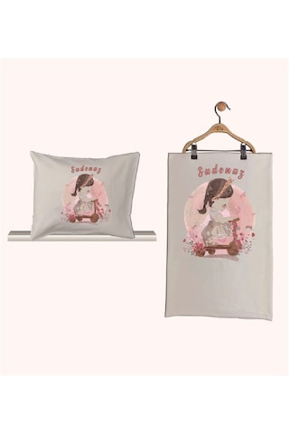 Pia Baby Gl 1940-02 İsme Özel Beşli Tulum Set Krem