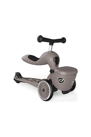 Scoot And Ride Highwaykick 1 Lifestyle Scooter - Brown Lines 210621-96605