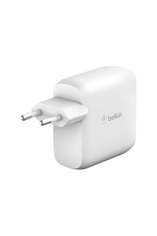 Belkin WCH013VFWH Çift USB-C Power Delivery GaN Duvar Şarj Cihazı