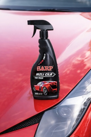 Sarp Süper Etkili Araba Oto Cilası Hızlı Cila Muhteşem Parlaklık 500 Ml