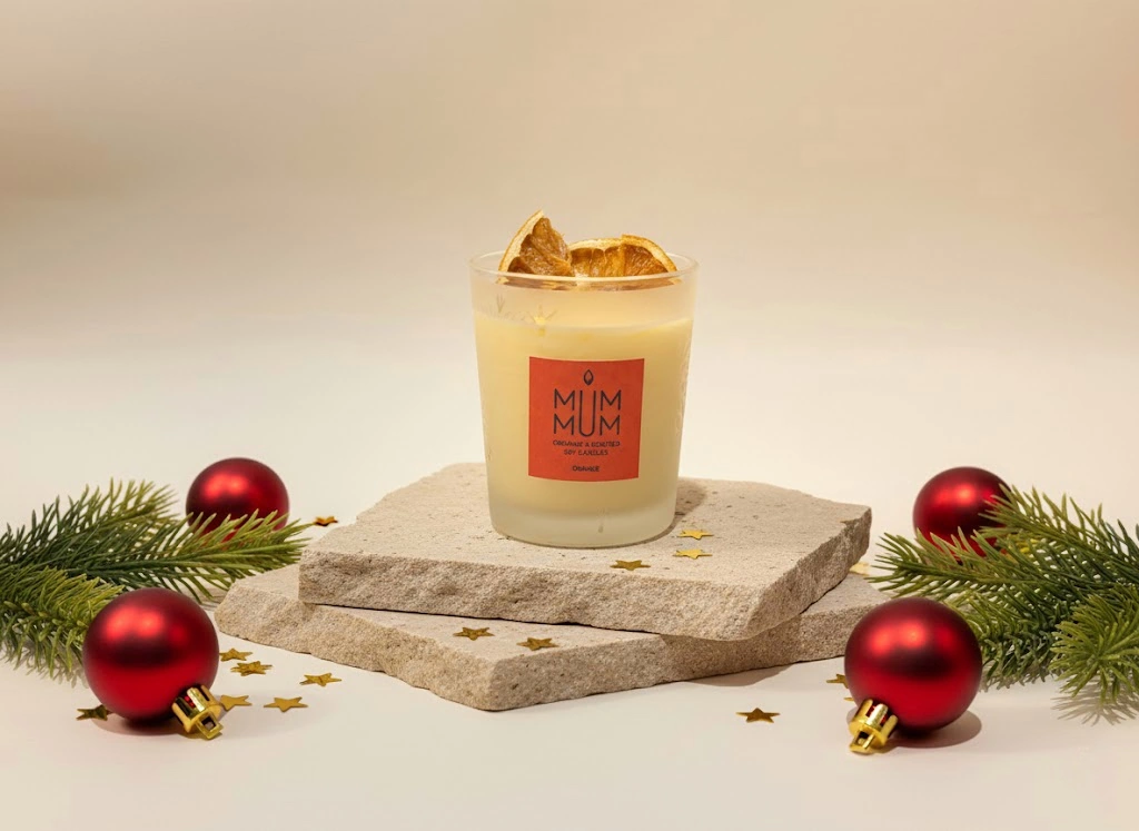 Lebron Portakal Kokulu 100 Gr Doğal Soya Wax Mum Çok Renkli
