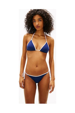 Tommy Hilfiger Kadın Triangle Bikini Üstü-16079 Lacivert
