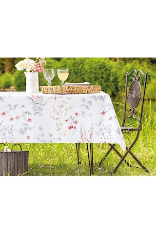 Madame Coco Gemma Pvc Masa Örtüsü Mpv-42100 X 140 Cm-mavi