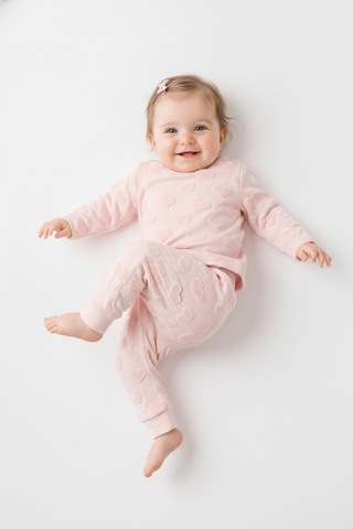 Tiffany Baby & Kids Puffy Cloudy Tasarımlı 2li Takım Toz Pembe Tiffany Baby & Kids Puffy Cloudy Tasarımlı 2li Takım Toz Pembe
