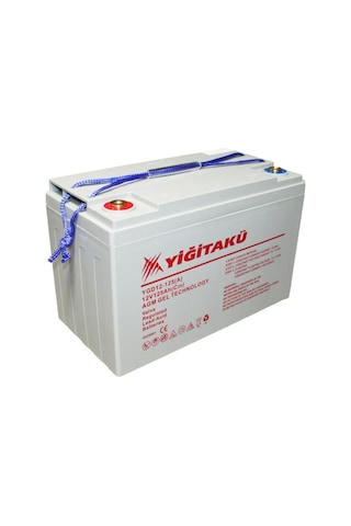 12V 125 Ah Ah -Amper Yiğit Akü,Jel Akü Temizlik Araç Solar Güneş / 317282439