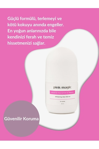 Ter Önleyici & Beyazlatıcı Kadın Deo Roll-on