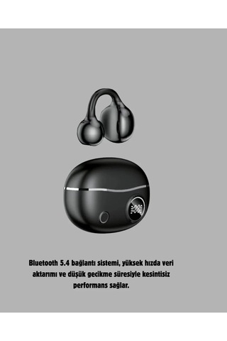 Ergonomik Açık Tasarım Spor Kulaklık 1 Adet Standart