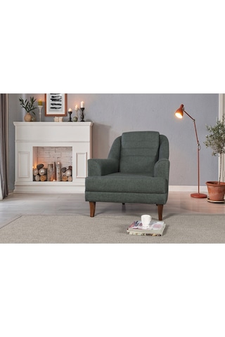 Madrid Berjer Keten Yeşil Koyu Yeşil