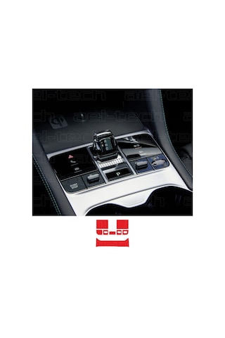 Byd Seal U Dm-i Uyumlu Vites Etrafı Piano Black Tpu Koruyucu 8 Li Set