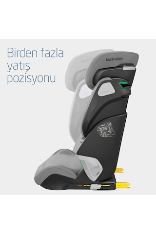MaxiCosi Kore Pro Işık Sensörlü Adac'Lı Isofixli ISize 15-36 Kg Çocuk Oto Koltuğu Authentic Grey