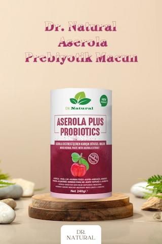 Dr. Natural Aserola Eki İçeren Karışık Bitkisel Macun 3 x 240 G