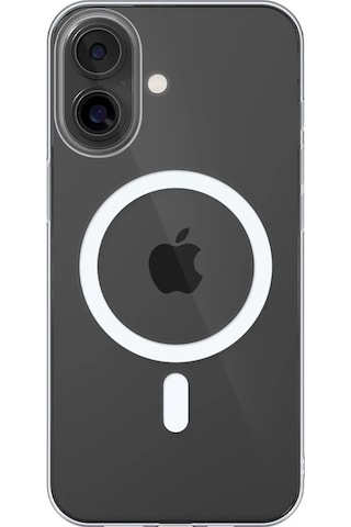 Teknomoda Apple Uyumlu iPhone 17 Kılıf Sararmaz Slim Magsafe Kablosuz Şarj Manyetik Sert Şeffaf Kapak Şeffaf