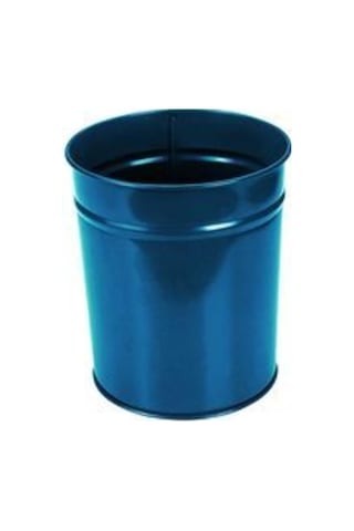Mas 850 Çöp Kovası Metal 10 Lt Mavi