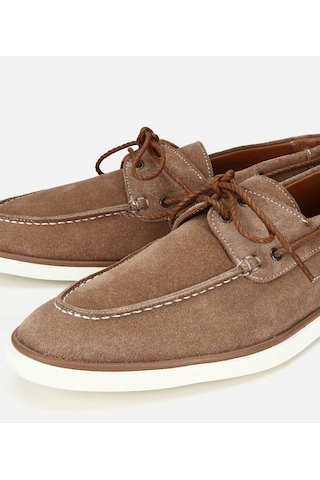 Hotiç Erkek Süet Deri Vizon Bağcık Detaylı Günlük Loafer 02ayh322730a450 02ayh322730a450
