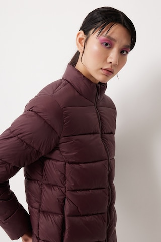 Lee Regular Fit Normal Kesim Dik Yaka Mor Şişme Mont L222714499 Mor