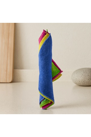 Mikrofiber Temizlik Bezi 30x30 Cm - 4'lü Paket Belirtilmemiş