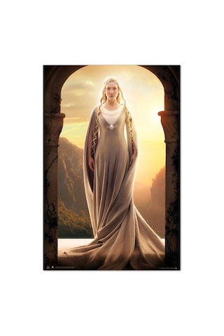 Grupo Erik Editores, S.l. Resmi The Hobbit Galadriel Posteri 91 X 61,5 Cm Rulo Halinde Gönderilir Havalı P