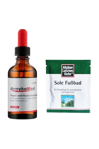 Demykomed Tırnak Mantar Solüsyonu 50 Ml + 10 Gr Dağ Çamı Tuzu