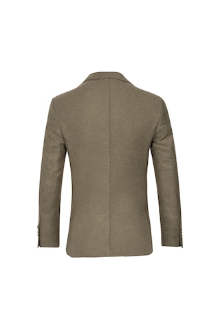 Hatemoğlu Yeşil Slim Fit Mono Yaka Casual Ceket