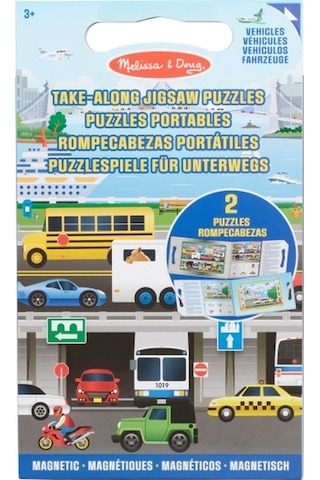 Melissa And Doug Mıknatıslı 2X15 Yapboz Seti Araçlar