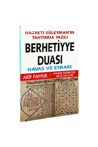 Berhetiyye Duası Havas Ve Esrarı