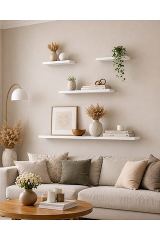 4lü 80 Cm 40 Cm 20 Cm Mdf Mat Beyaz Uçan Gizli Bağlantı Dekoratif Duvar Rafı Kitaplık 4lü 80 Cm 40 Cm 20 Cm Mdf Mat Beyaz Uçan Gizli Bağlantı Dekoratif Duvar Rafı Kitaplık