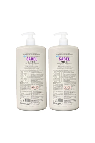 Sabel Alcojel Alkol Bazlı El Dezenfektanı 2 x 1 L