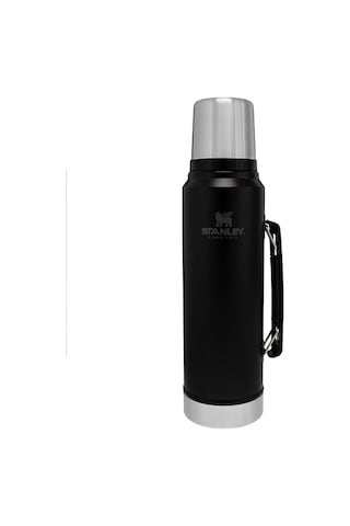 Stanley Classic 1 L Vakumlu Çelik Termos 10-08266-002 Siyah