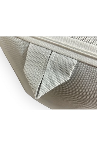 Hurç Melanj, Astarlı, Tekli, Açık Gri, Büyük Boy 50x50x100 Gri